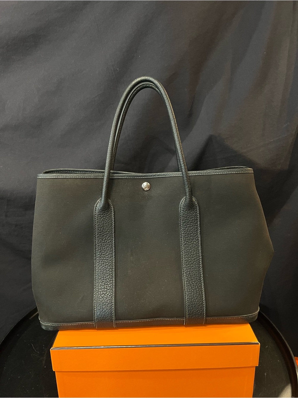 Hermes Garden Party- Color Noir
